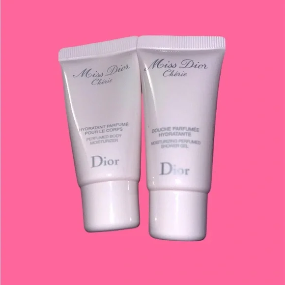 Dior Miss Dior Cherie Perfumed Body Moisturizer Set - White - Picture 2 of 4